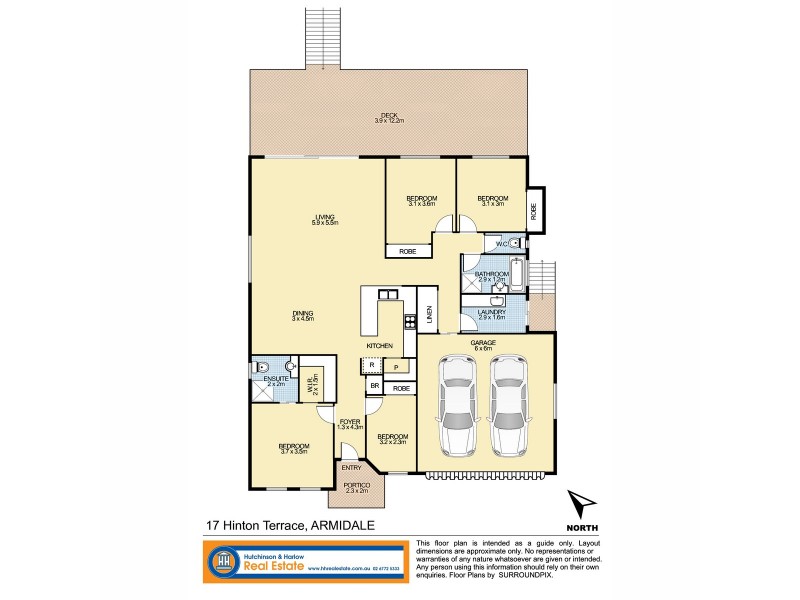 17 Hinton Terrace, Armidale NSW 2350 Floorplan