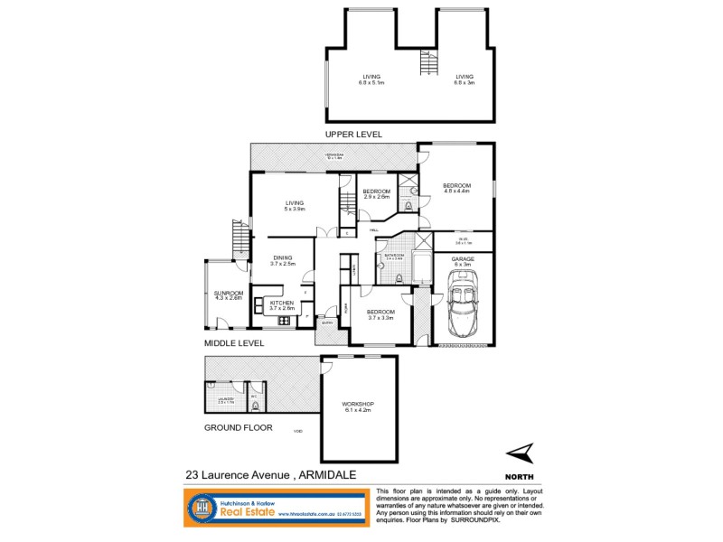 23 Laurence Avenue, Armidale NSW 2350 Floorplan