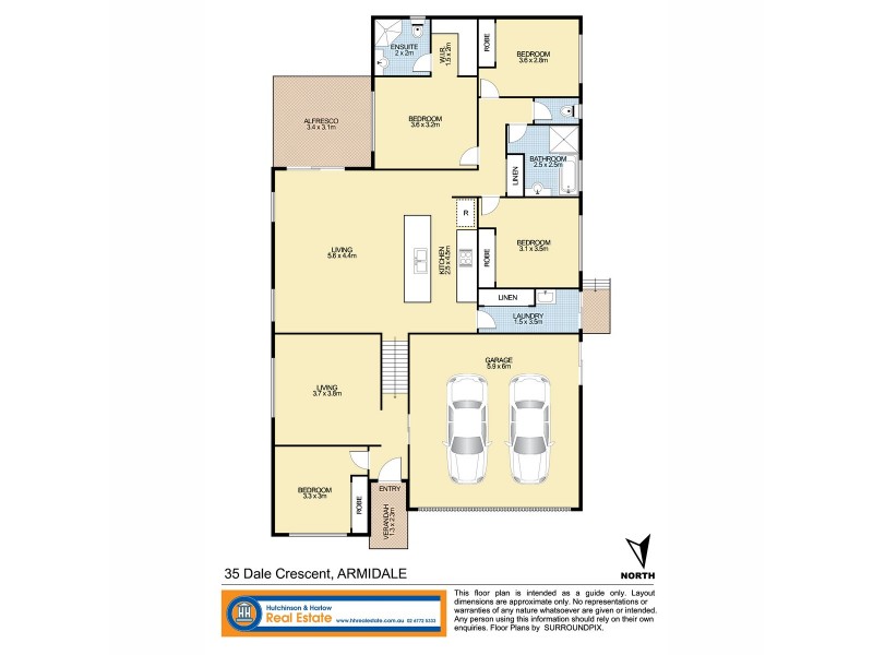 35 Dale Crescent, Armidale NSW 2350 Floorplan