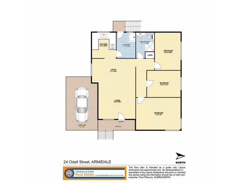 24 O’Dell Street, Armidale NSW 2350 Floorplan