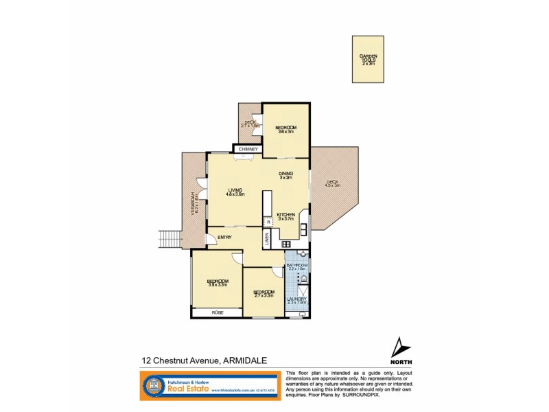 12 Chestnut Avenue, Armidale NSW 2350 Floorplan