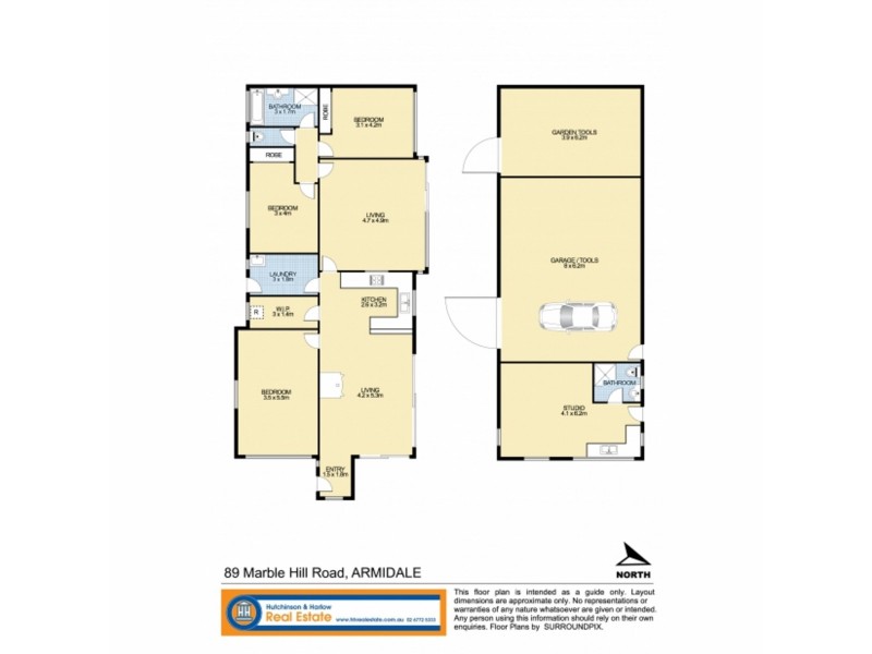 89 Marble Hill Road, Armidale NSW 2350 Floorplan