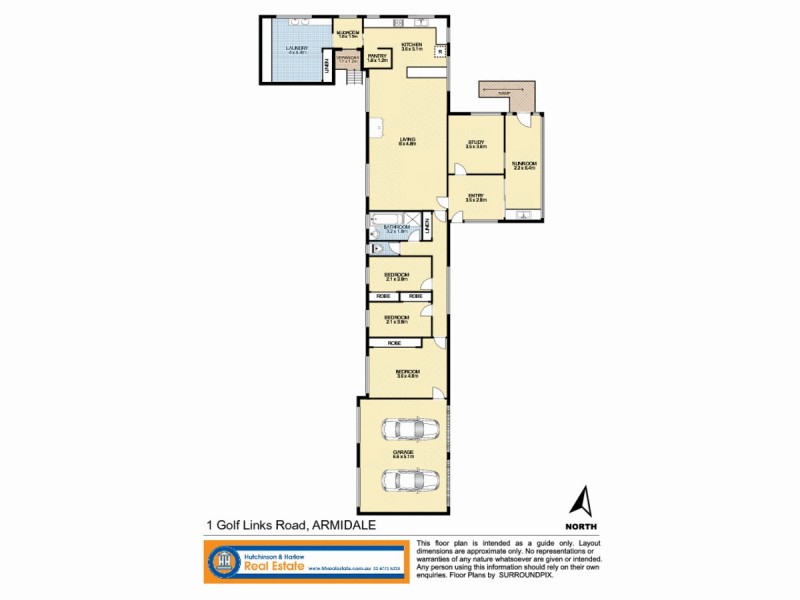 1 Golf Links Road, Armidale NSW 2350 Floorplan