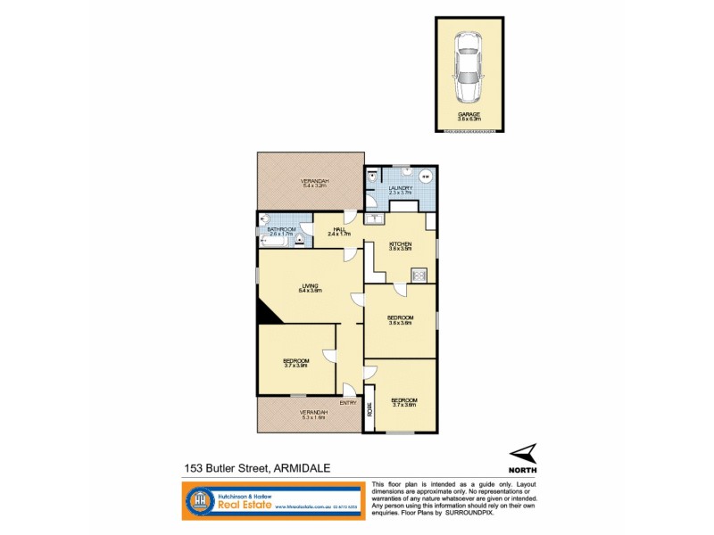 153 Butler Street, Armidale NSW 2350 Floorplan