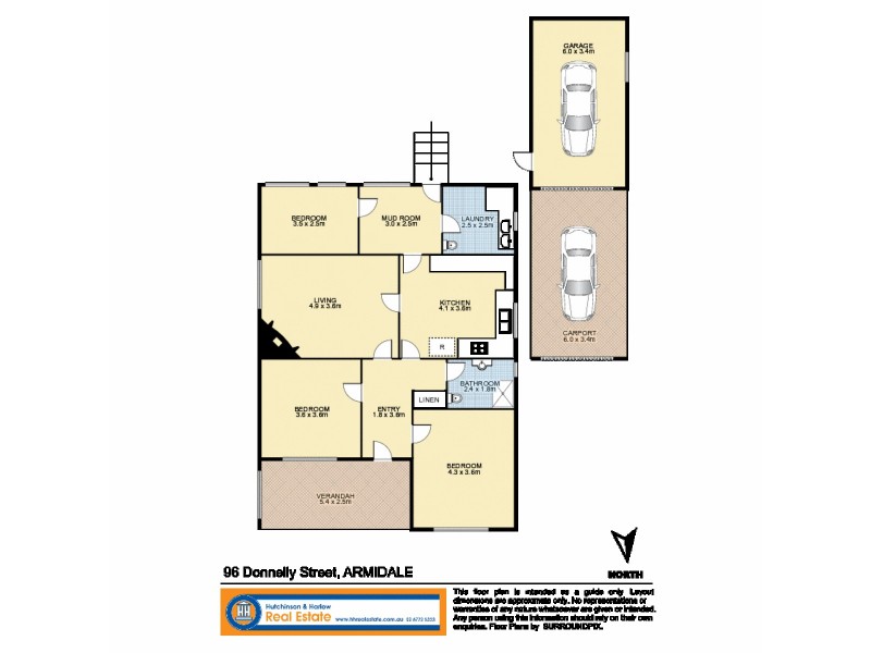96 Donnelly Street, Armidale NSW 2350 Floorplan
