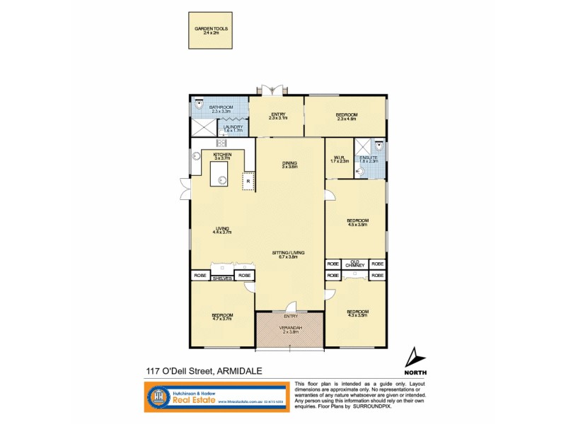 117 O’Dell Street, Armidale NSW 2350 Floorplan
