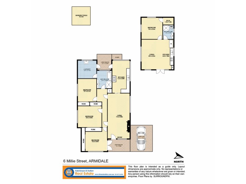 6 Millie Street, Armidale NSW 2350 Floorplan