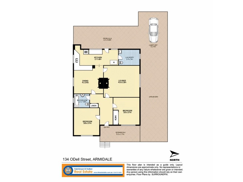 134 O’Dell Street, Armidale NSW 2350 Floorplan