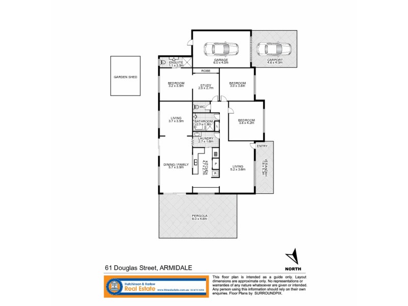 61 Douglas Street, Armidale NSW 2350 Floorplan