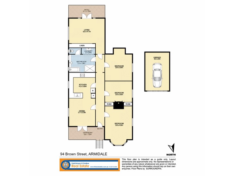 94 Brown Street, Armidale NSW 2350 Floorplan