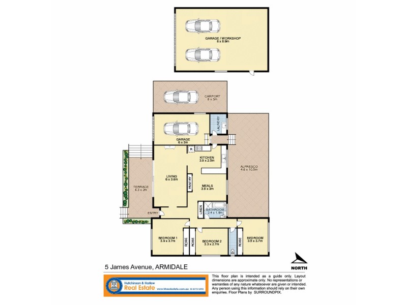 5 James Avenue, Armidale NSW 2350 Floorplan