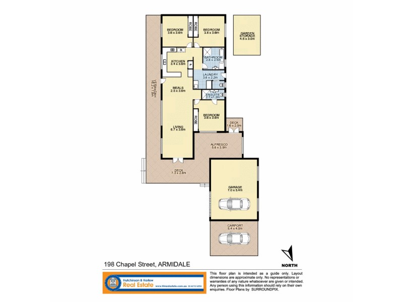 198 Chapel Street, Armidale NSW 2350 Floorplan
