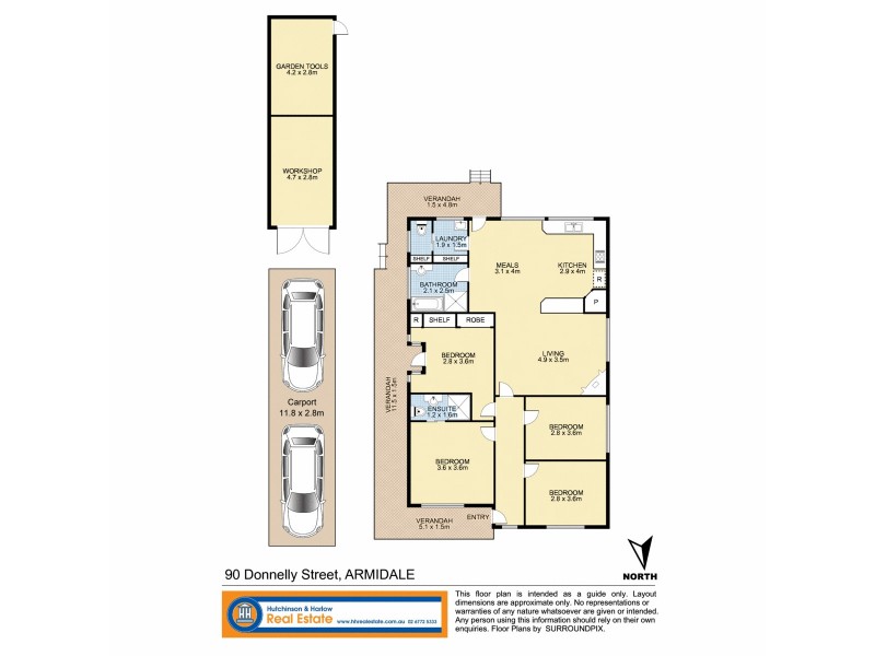 90 Donnelly Street, Armidale NSW 2350 Floorplan