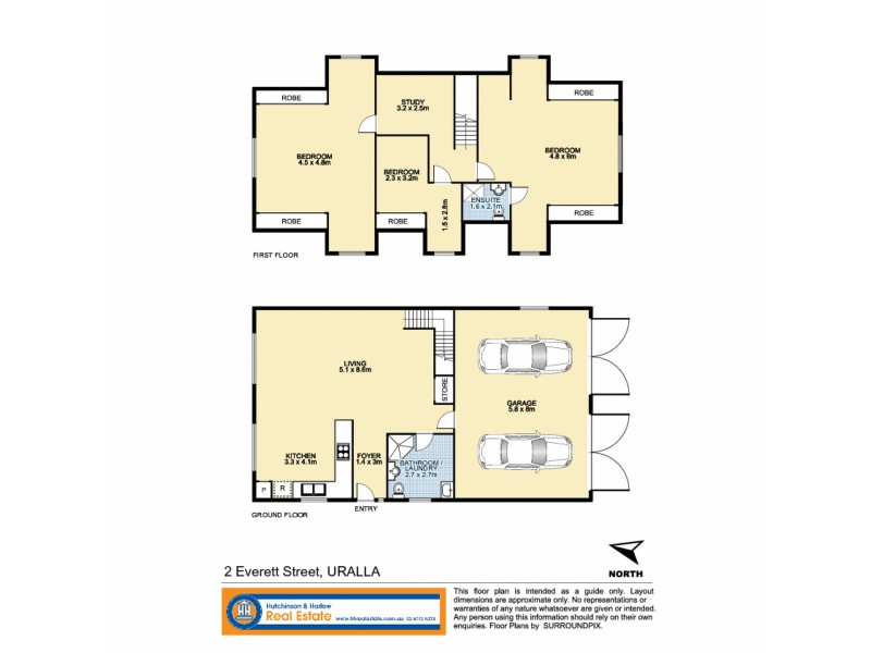 2 Everett Street, Uralla NSW 2358 Floorplan