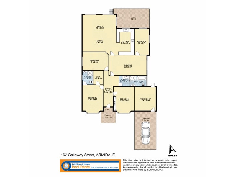 167 Galloway Street, Armidale NSW 2350 Floorplan