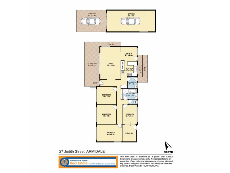 27 Judith Street, Armidale NSW 2350 Floorplan