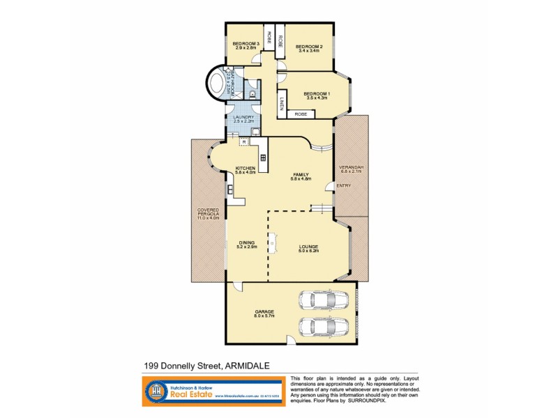 199 Donnelly Street, Armidale NSW 2350 Floorplan