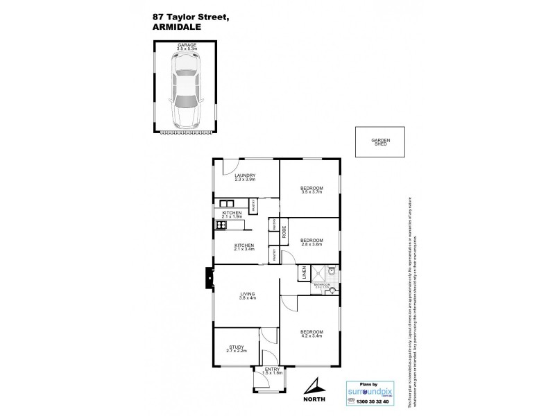 87 Taylor Street, Armidale NSW 2350 Floorplan