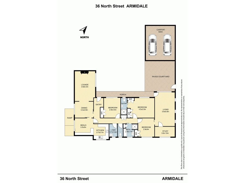 36 North Street, Armidale NSW 2350 Floorplan