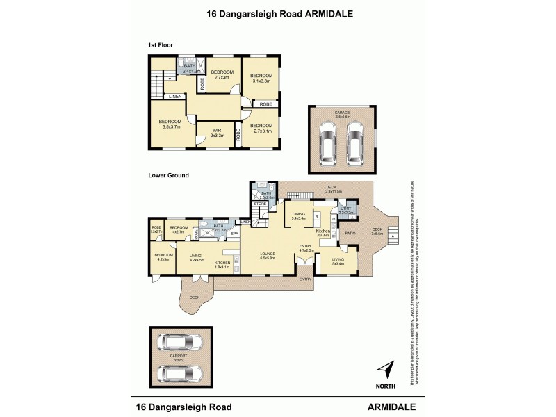 16 Dangarsleigh Road, Armidale NSW 2350 Floorplan