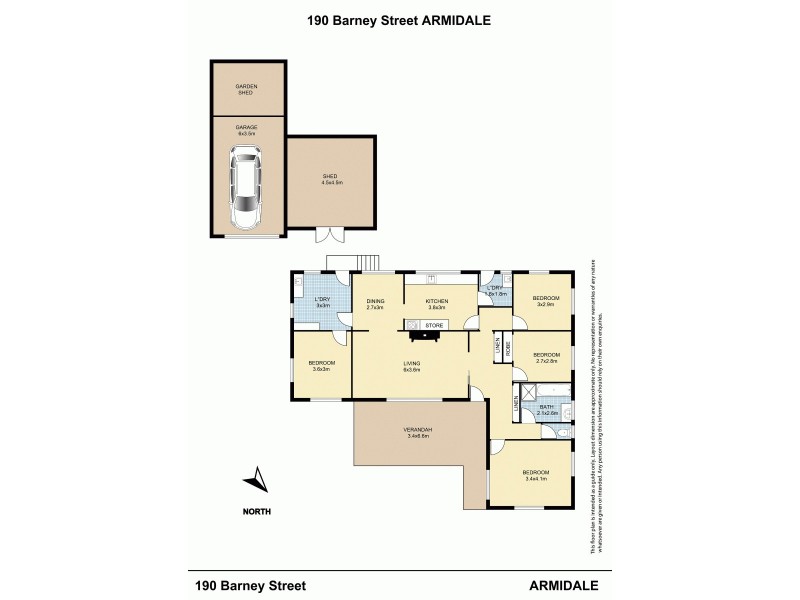 190 Barney Street, Armidale NSW 2350 Floorplan
