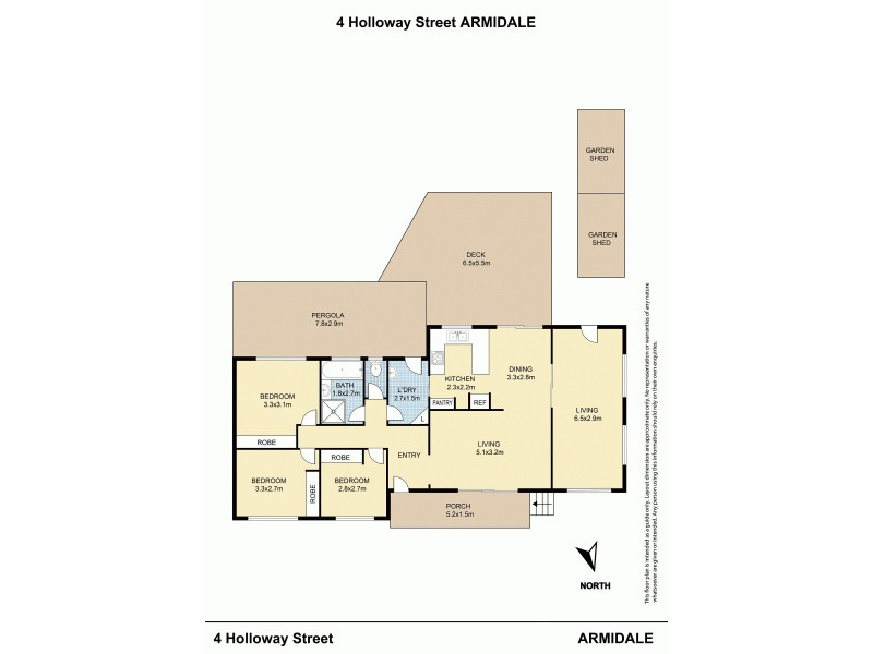 4 Holloway Street, Armidale NSW 2350 Floorplan