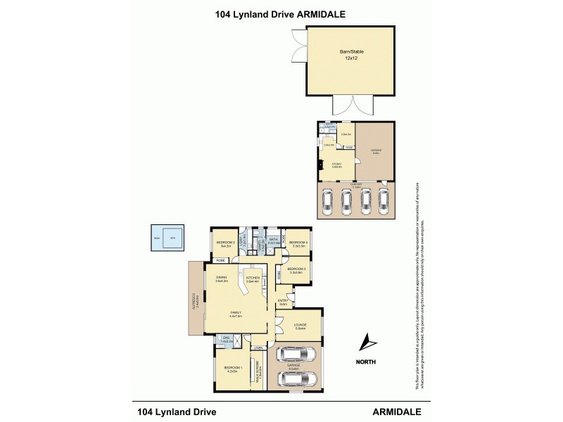 104 Lynland Drive, Armidale NSW 2350 Floorplan