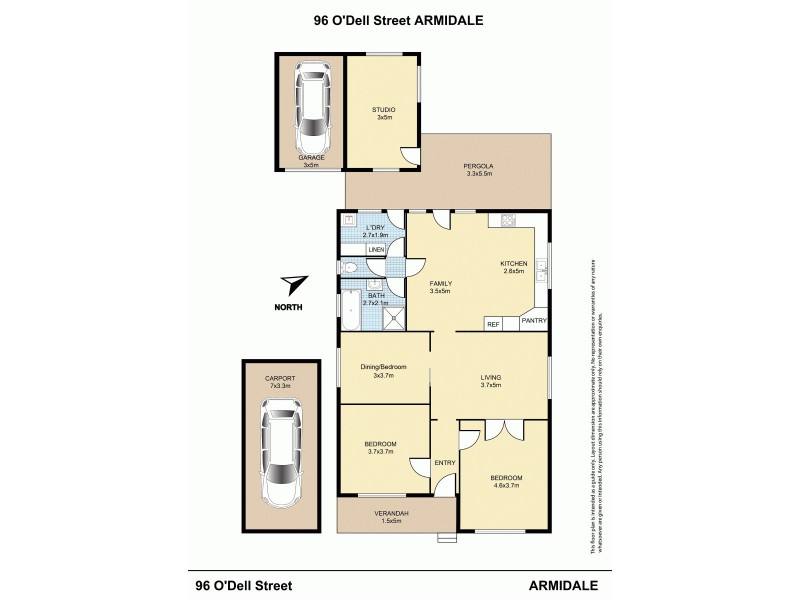 96 O’Dell Street, Armidale NSW 2350 Floorplan