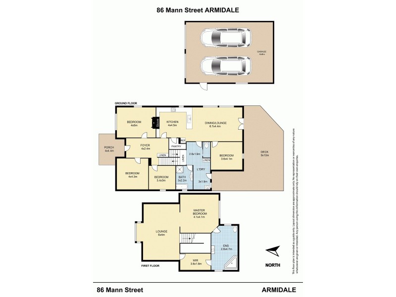 86 Mann Street, Armidale NSW 2350 Floorplan