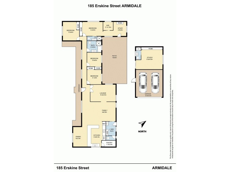 185 Erskine Street, Armidale NSW 2350 Floorplan