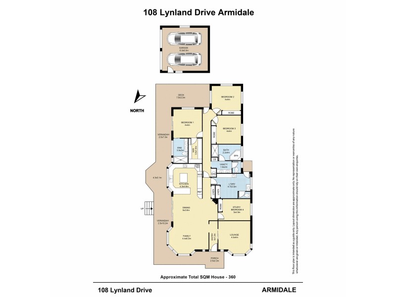 108 Lynland Drive, Armidale NSW 2350 Floorplan
