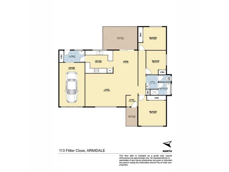 113 Fittler Close, Armidale NSW 2350 Floorplan