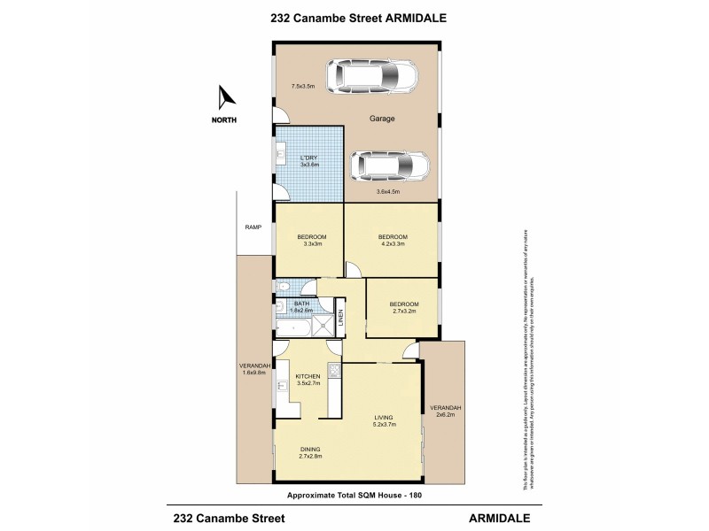 232 Canambe Street, Armidale NSW 2350 Floorplan