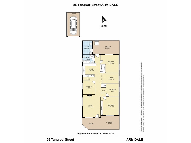 25 Tancredi Street, Armidale NSW 2350 Floorplan