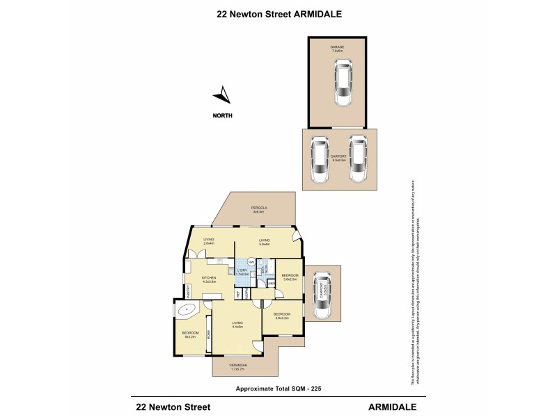 22 Newton Street, Armidale NSW 2350 Floorplan