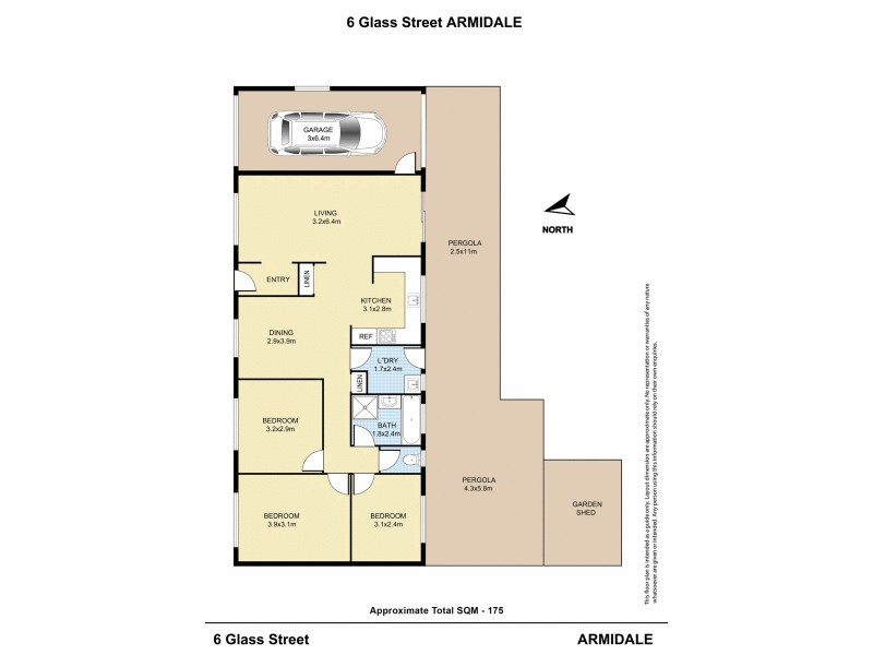6 Glass Street, Armidale NSW 2350 Floorplan