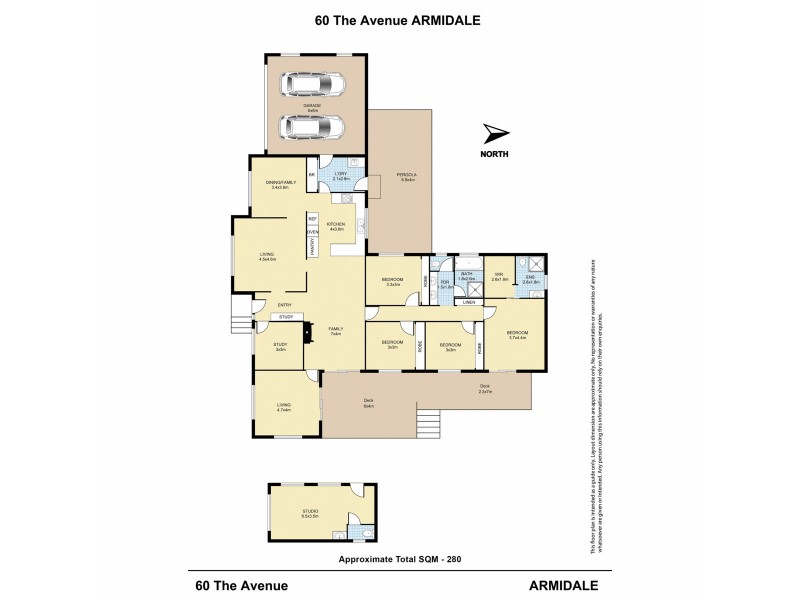 60 The Avenue, Armidale NSW 2350 Floorplan