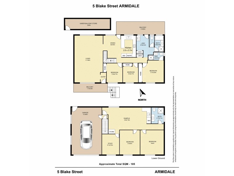 5 Blake Street, Armidale NSW 2350 Floorplan