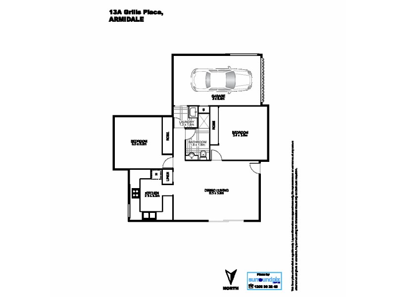 13 Grills Place, Armidale NSW 2350 Floorplan