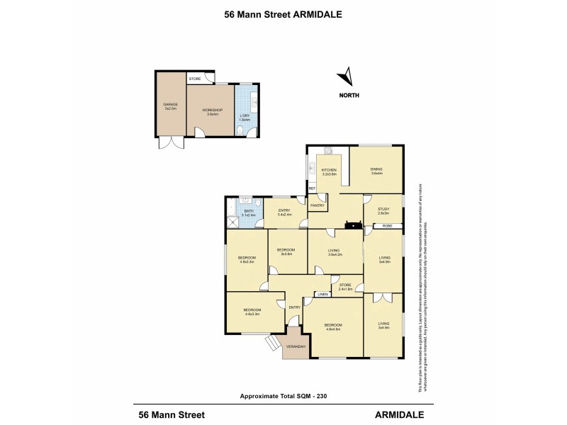 56 Mann Street, Armidale NSW 2350 Floorplan