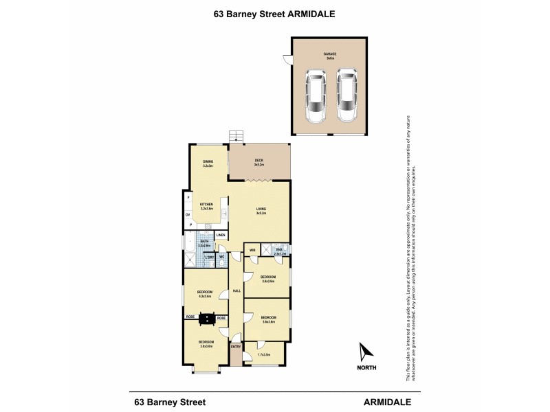 63 Barney Street, Armidale NSW 2350 Floorplan