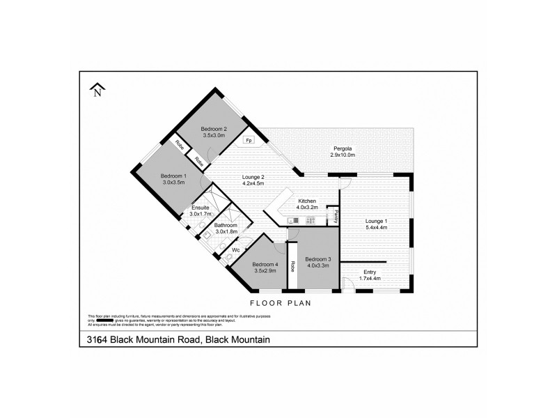 3164 New England Highway, Armidale NSW 2350 Floorplan