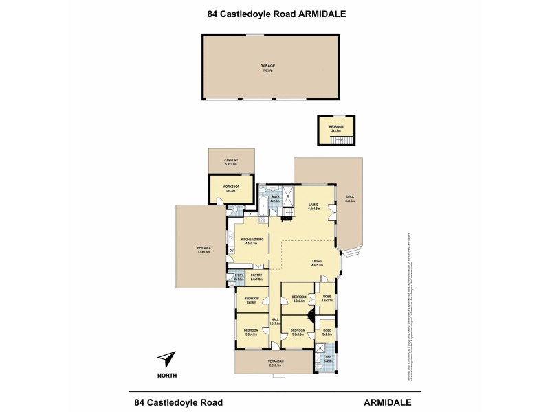 84 Castledoyle Road, Armidale NSW 2350 Floorplan