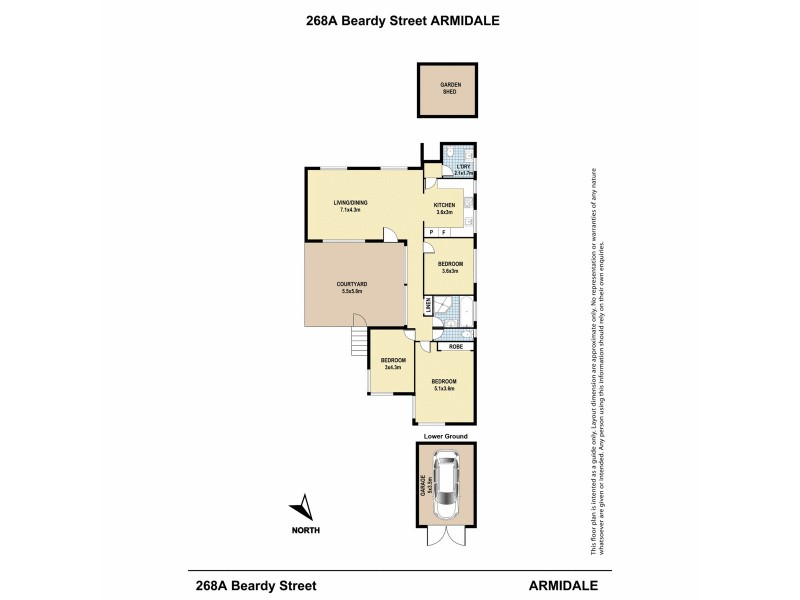 268a Beardy Street, Armidale NSW 2350 Floorplan