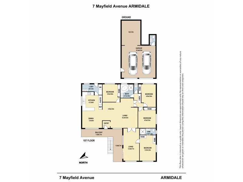 7 Mayfield Avenue, Armidale NSW 2350 Floorplan