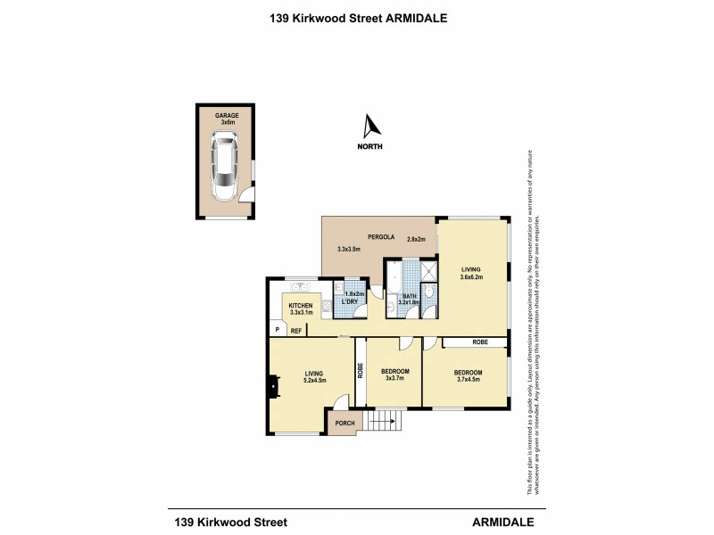 139 Kirkwood Street, Armidale NSW 2350 Floorplan