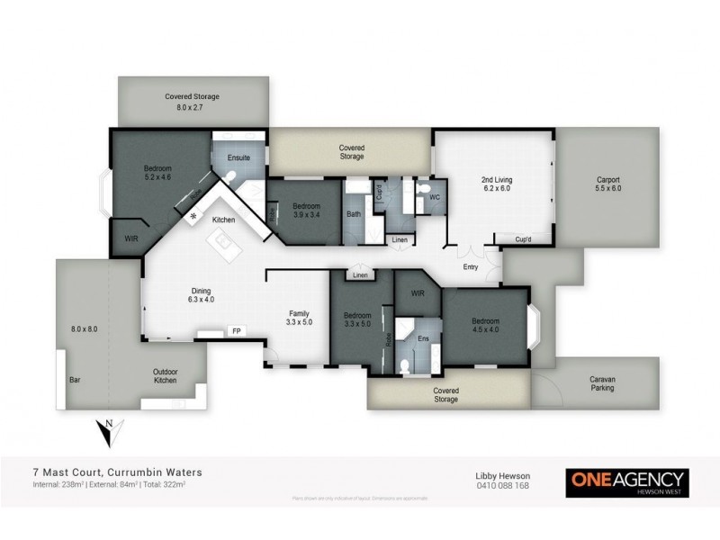 7 Mast Court, Currumbin Waters QLD 4223 Floorplan
