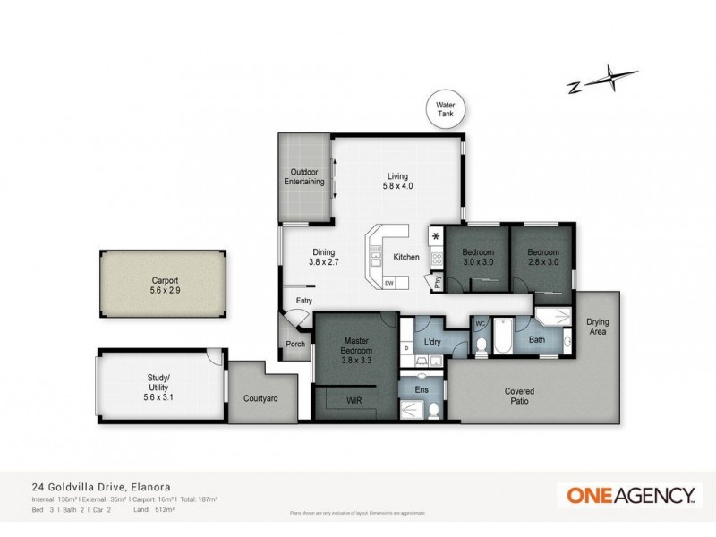 24 Goldvilla Drive, Elanora QLD 4221 Floorplan