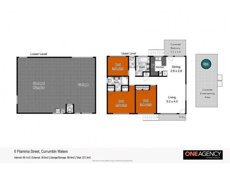6 Flaminia Street, Currumbin Waters QLD 4223 Floorplan