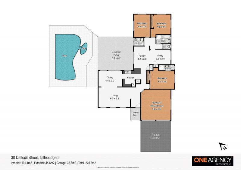 30 Daffodil Street, Tallebudgera QLD 4228 Floorplan